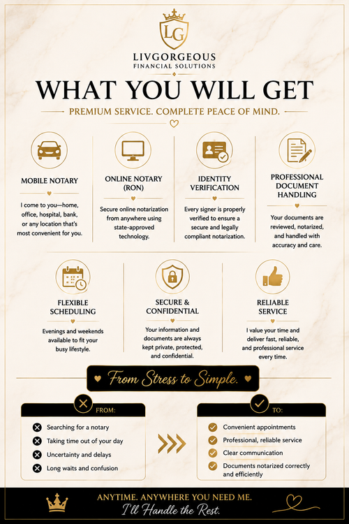 Mobile Notary Services
