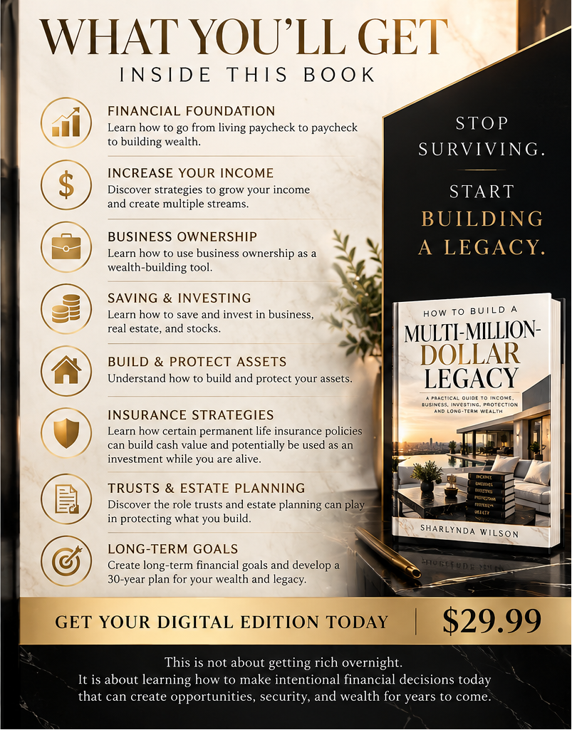How to Build a Multi-Million-Dollar Legacy Detailed Blue Print w work sheets